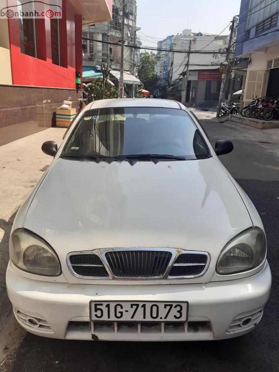 Daewoo Lanos 2001 - Bán Daewoo Lanos sản xuất 2001, màu trắng chính chủ