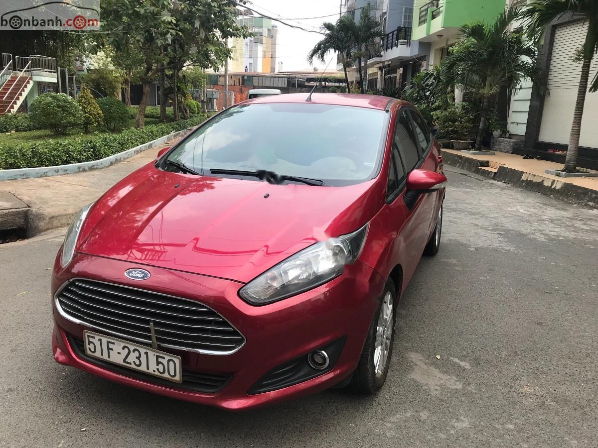 Ford Fiesta Trend 1.5 AT 2015 - Xe Ford Fiesta Trend 1.5 AT sản xuất 2015, màu đỏ số tự động