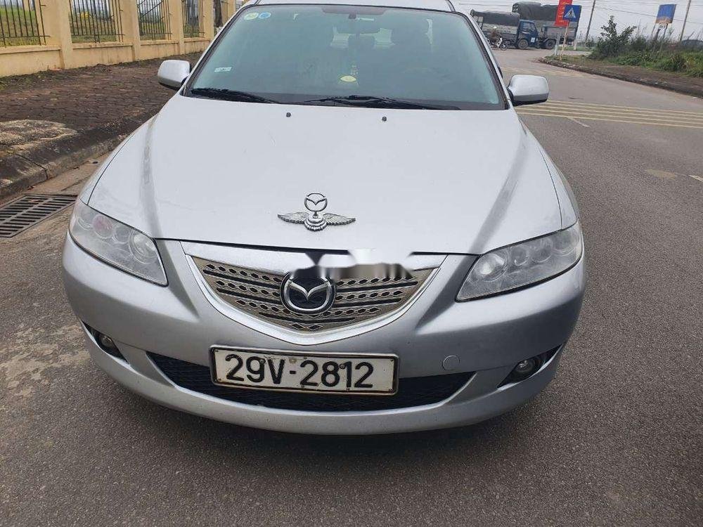 Mazda 6 2004 - Cần bán Mazda 6 đời 2004, màu bạc, nhập khẩu, giá 195tr