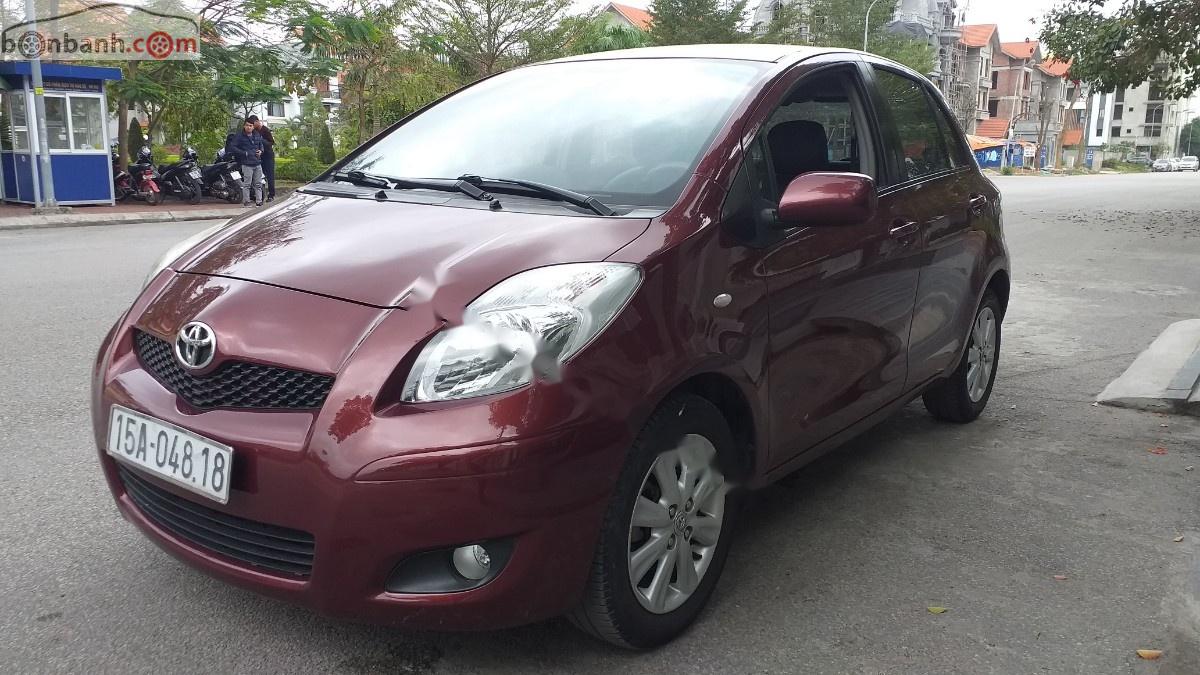 Toyota Yaris 2009 - Bán Toyota Yaris sản xuất 2009, màu đỏ, xe nhập, giá chỉ 335 triệu