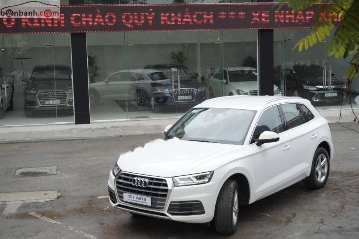 Audi Q5 2017 - Cần bán Audi Q5 sản xuất 2017, màu trắng, xe nhập