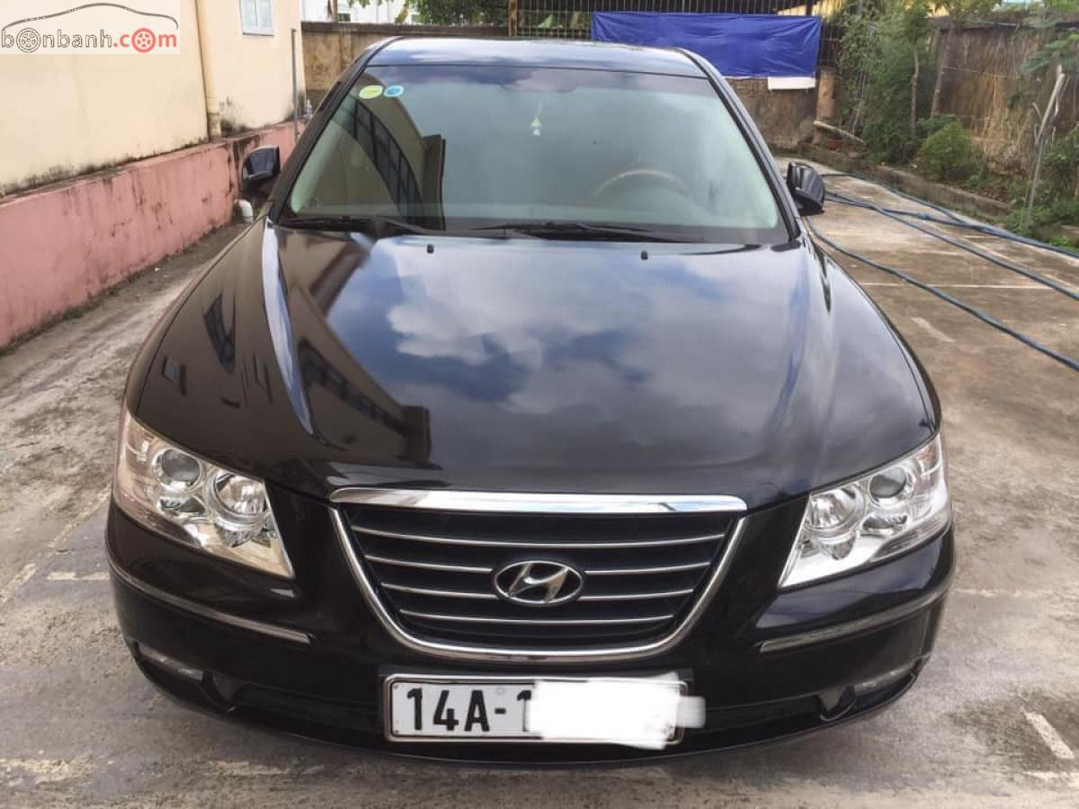 Hyundai Sonata   2009 - Bán Hyundai Sonata 2.0 AT đời 2009, màu đen, nhập khẩu 