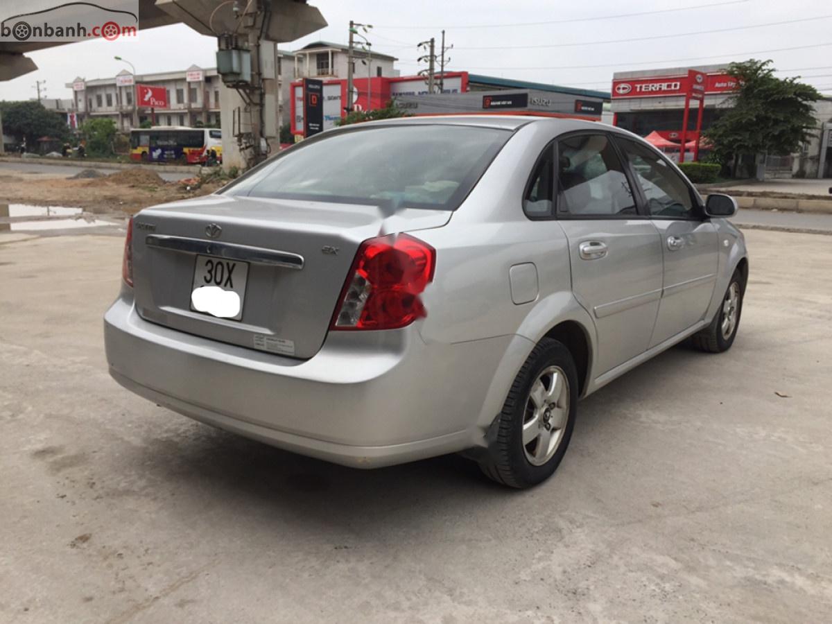 Daewoo Lacetti EX 2010 - Bán Daewoo Lacetti EX 1.6 MT năm 2010, màu bạc, 196tr