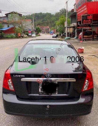 Daewoo Lacetti 2006 - Bán ô tô Daewoo Lacetti EX 1.6 MT đời 2006, màu đen, 144tr