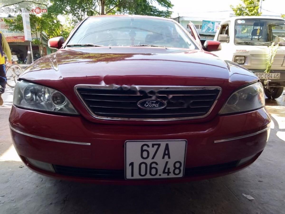 Ford Mondeo 2003 - Cần bán xe Ford Mondeo sản xuất 2003, màu đỏ