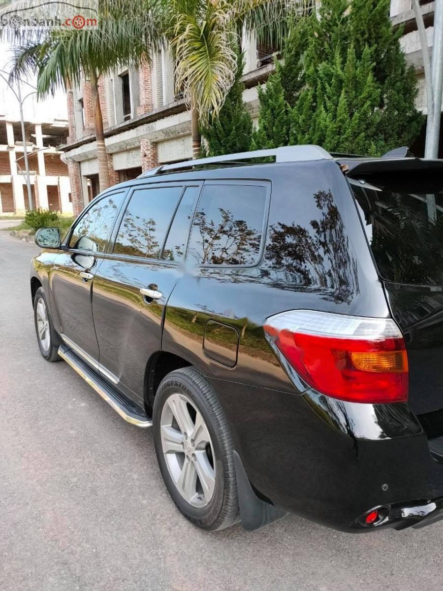 Toyota Highlander 2008 - Bán Toyota Highlander sản xuất 2008, màu đen, nhập khẩu nguyên chiếc