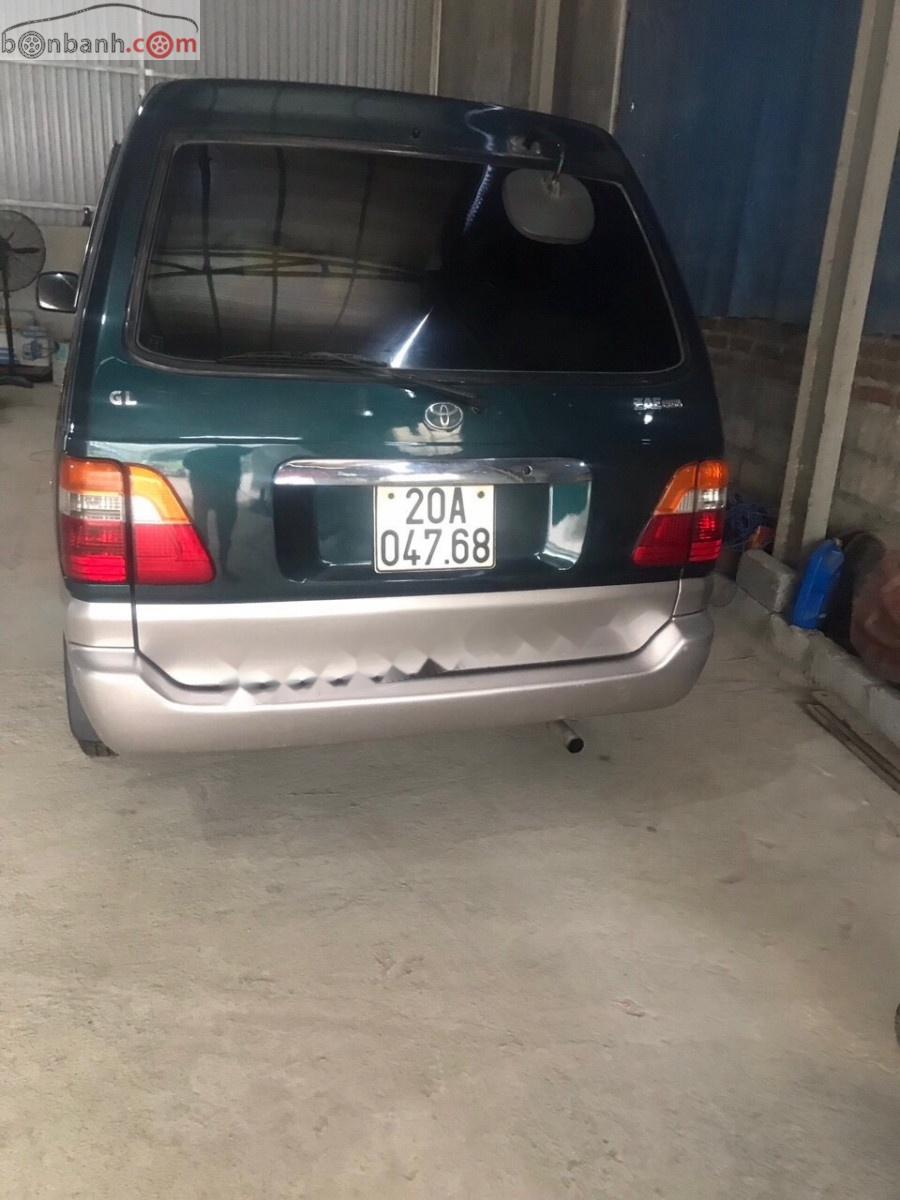 Toyota Zace 2001 - Cần bán xe Toyota Zace đời 2001, màu xanh lam như mới, giá tốt