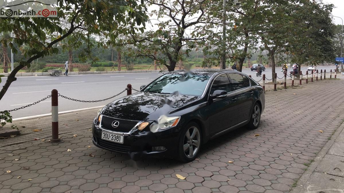 Lexus GS   2008 - Bán Lexus GS 350 sản xuất năm 2008, màu đen, xe nhập