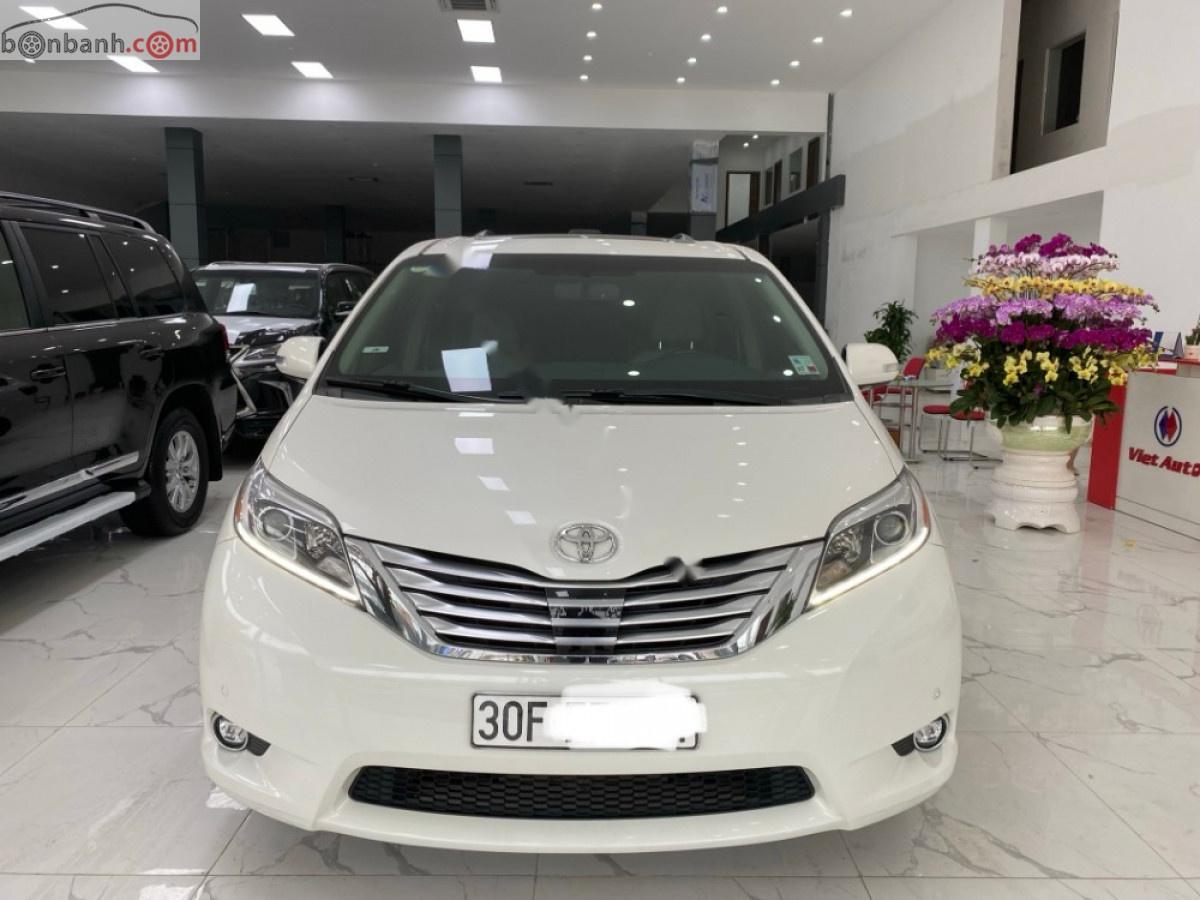 Toyota Sienna   2013 - Bán Toyota Sienna Limited 3.5 sản xuất năm 2013, màu trắng, nhập khẩu 