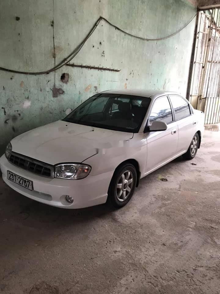 Kia Spectra   2005 - Bán Kia Spectra sản xuất 2005, màu trắng, giá chỉ 110 triệu