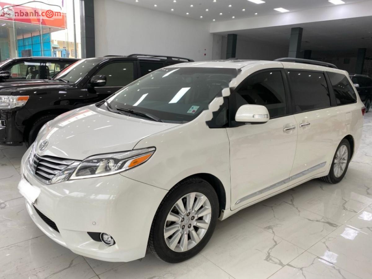 Toyota Sienna   2013 - Bán Toyota Sienna Limited 3.5 sản xuất năm 2013, màu trắng, nhập khẩu 