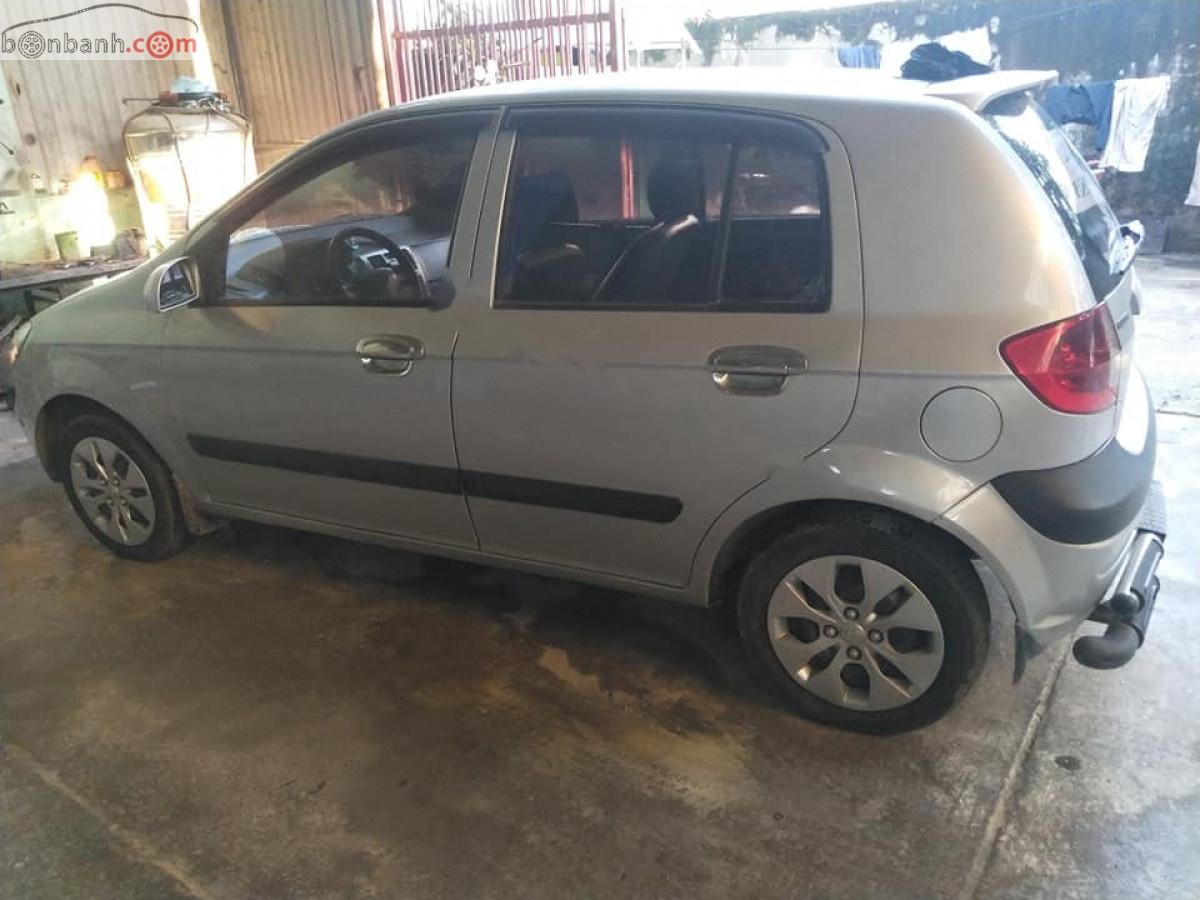 Hyundai Getz 1.1 MT 2009 - Bán Hyundai Getz 1.1 MT đời 2009, màu bạc, nhập khẩu, 156 triệu