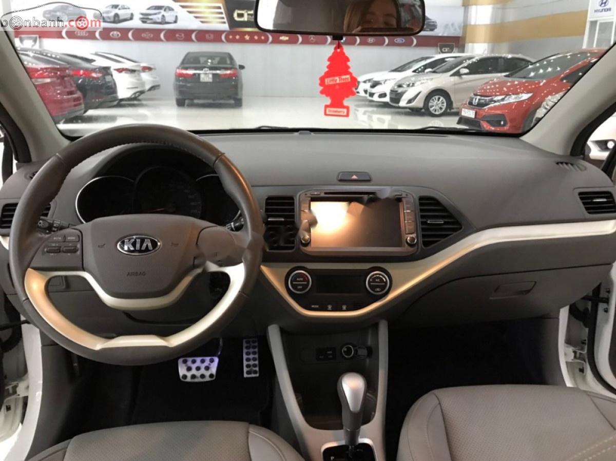 Kia Morning 1.25AT 2018 - Cần bán Kia Morning 1.25AT sản xuất 2018, màu trắng