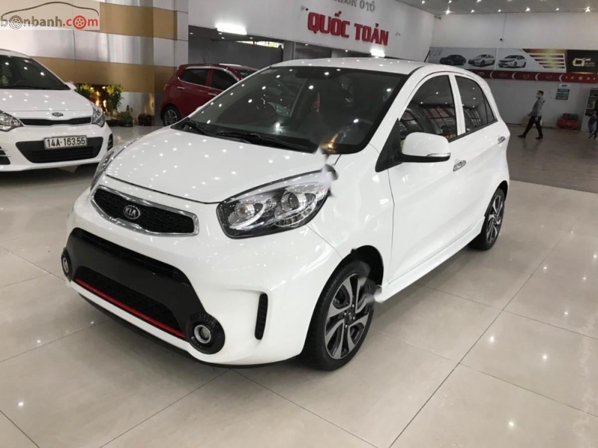 Kia Morning 1.25AT 2018 - Cần bán Kia Morning 1.25AT sản xuất 2018, màu trắng