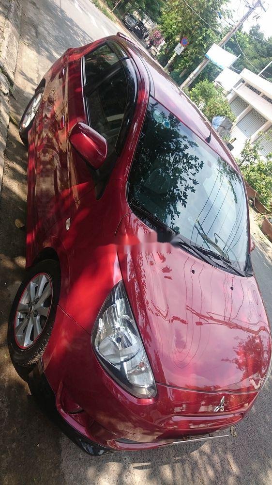 Mitsubishi Mirage 2014 - Cần bán Mitsubishi Mirage 1.2 CVT năm sản xuất 2014, màu đỏ, nhập khẩu nguyên chiếc, giá chỉ 280 triệu