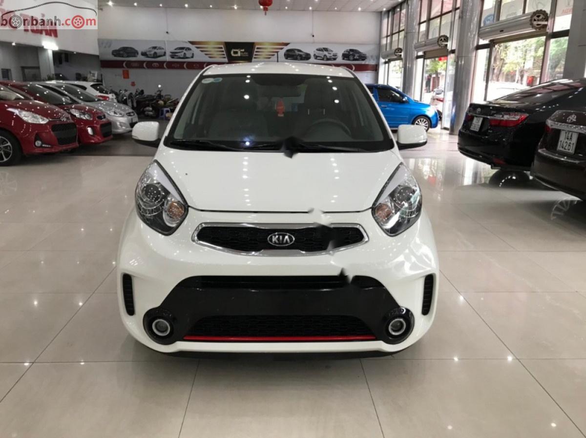 Kia Morning 1.25AT 2018 - Cần bán Kia Morning 1.25AT sản xuất 2018, màu trắng