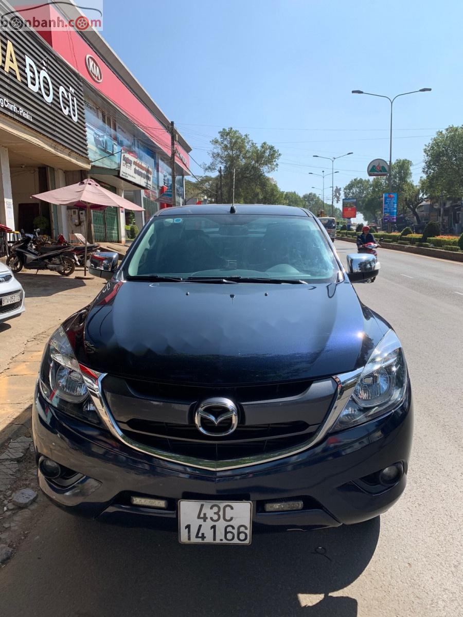 Mazda BT 50 2.2L 4x4 MT 2016 - Cần bán lại xe Mazda BT 50 2.2L 4x4 MT 2016, màu xanh lam, xe nhập