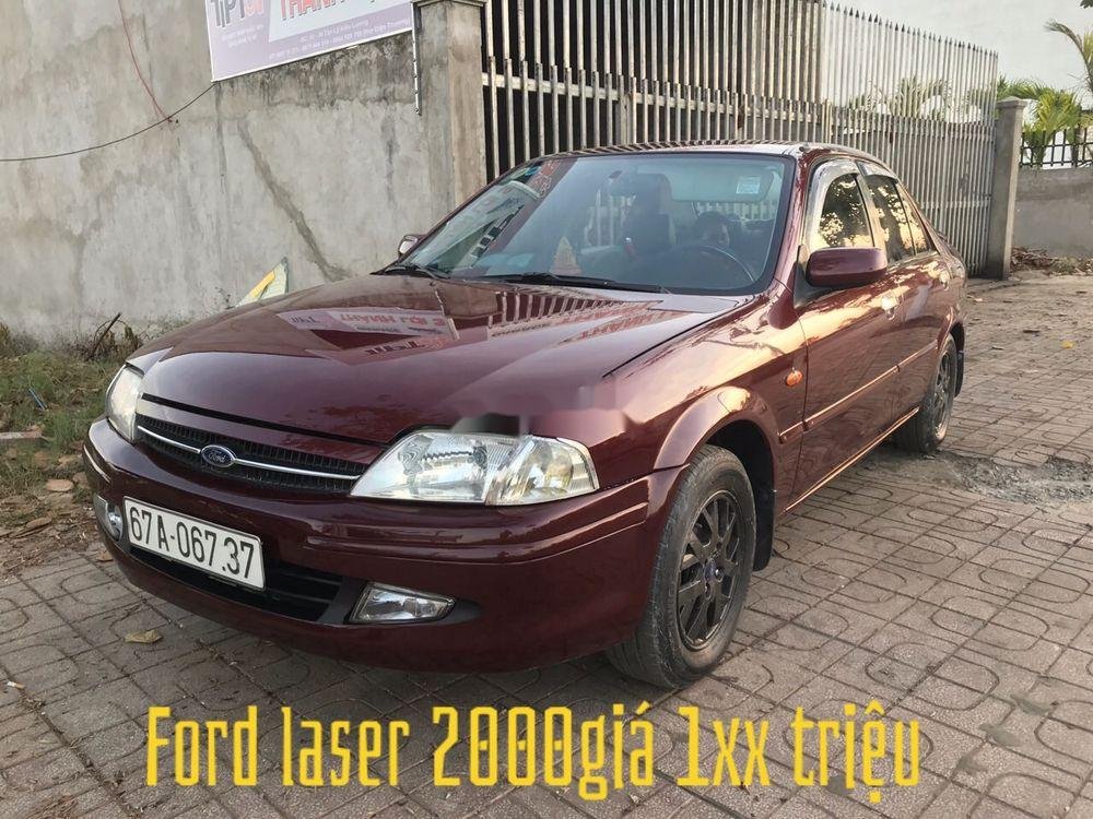 Ford Laser 2000 - Cần bán lại xe Ford Laser đời 2000, màu đỏ, nhập khẩu chính chủ, giá chỉ 139 triệu