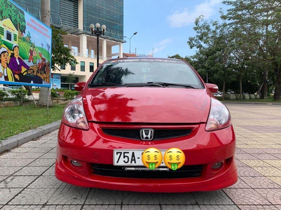 Honda FIT   2008 - Bán ô tô Honda FIT năm 2008, màu đỏ, xe gia đình 