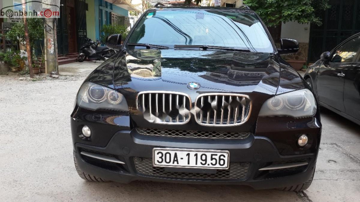 BMW X5 3.0si 2007 - Bán BMW X5 3.0si năm 2007, màu đen, nhập khẩu