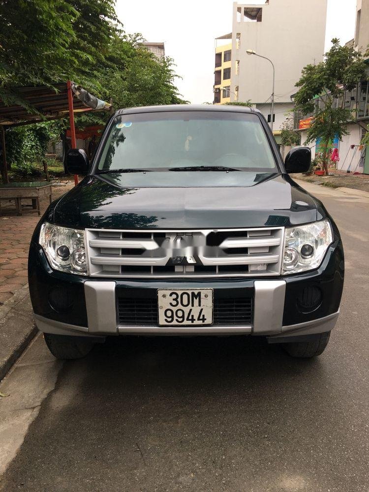 Mitsubishi Pajero 2008 - Bán Mitsubishi Pajero năm 2008, màu xanh, nhập khẩu nguyên chiếc số sàn