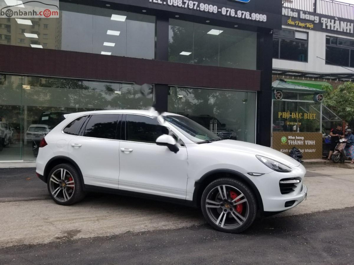 Porsche Cayenne 3.6 V6 2013 - Cần bán lại xe Porsche Cayenne 3.6 V6 2013, màu trắng, nhập khẩu nguyên chiếc