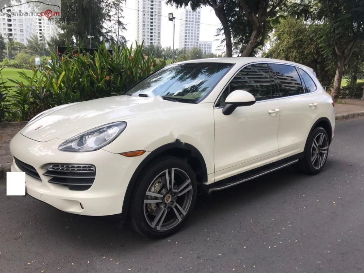 Porsche Cayenne S 4.8 2010 - Cần bán lại xe Porsche Cayenne S 4.8 đời 2010, màu trắng, xe nhập còn mới