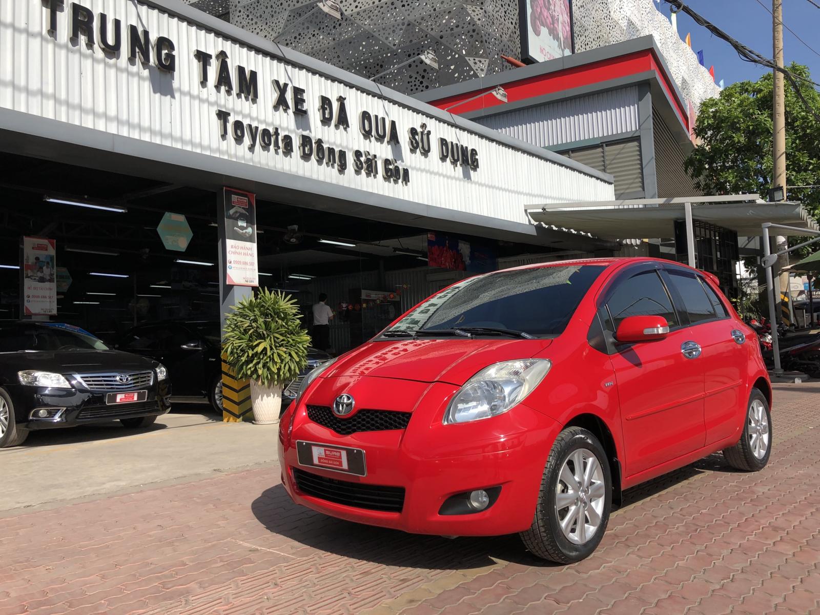 Toyota Yaris 1.5G 2011 - Bán xe Yaris 1.5G màu đỏ 2011