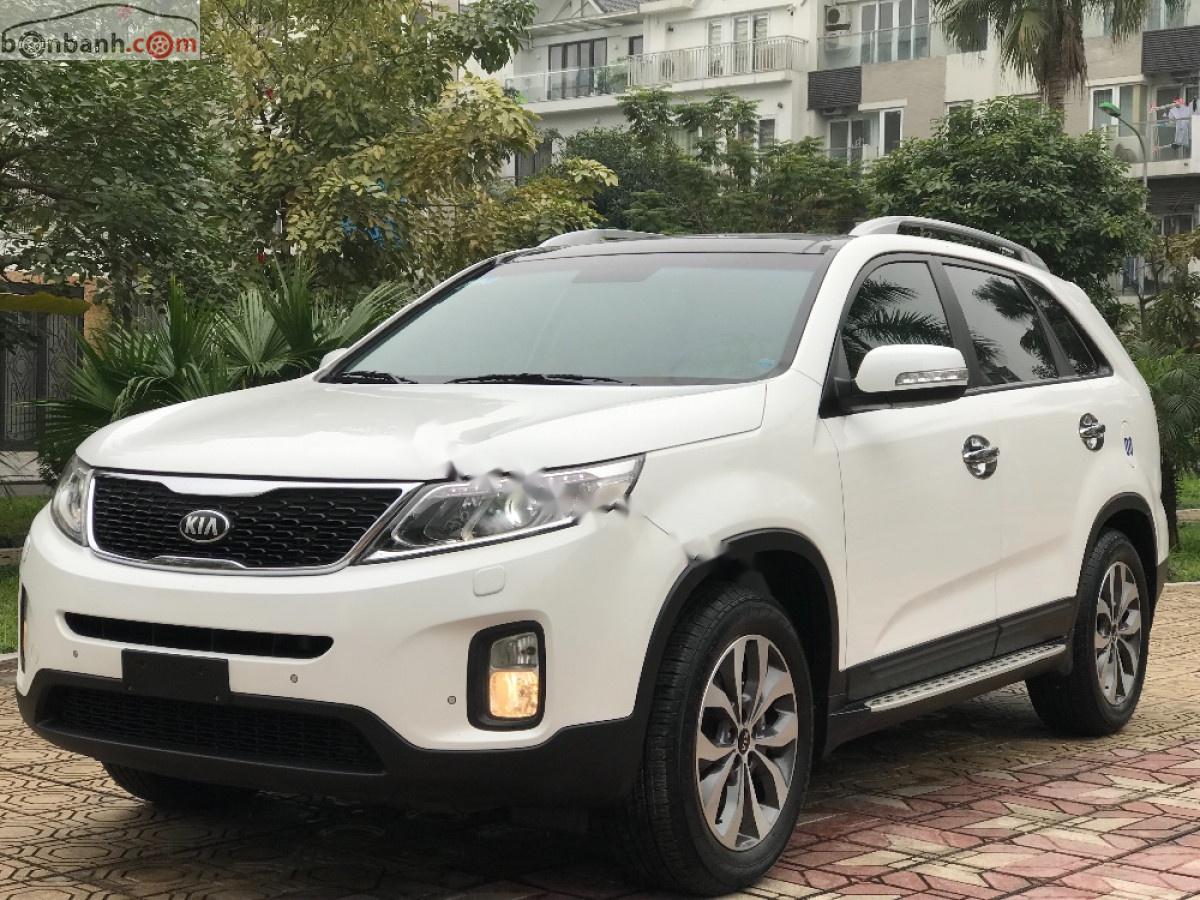 Kia Sorento 2.2 AT 2016 - Bán xe Kia Sorento 2.2 AT năm sản xuất 2016, màu trắng