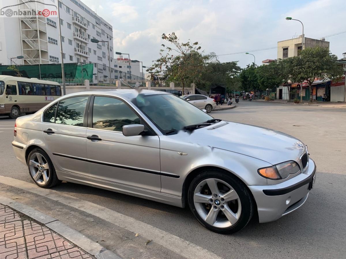 BMW 3 Series 2004 - Bán BMW 3 Series năm sản xuất 2004, màu bạc, nhập khẩu nguyên chiếc