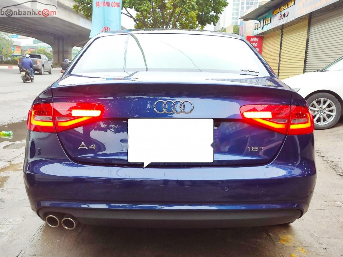 Audi A4 1.8 TFSI 2013 - Cần bán Audi A4 1.8 TFSI đời 2013, màu xanh lam, nhập khẩu nguyên chiếc  