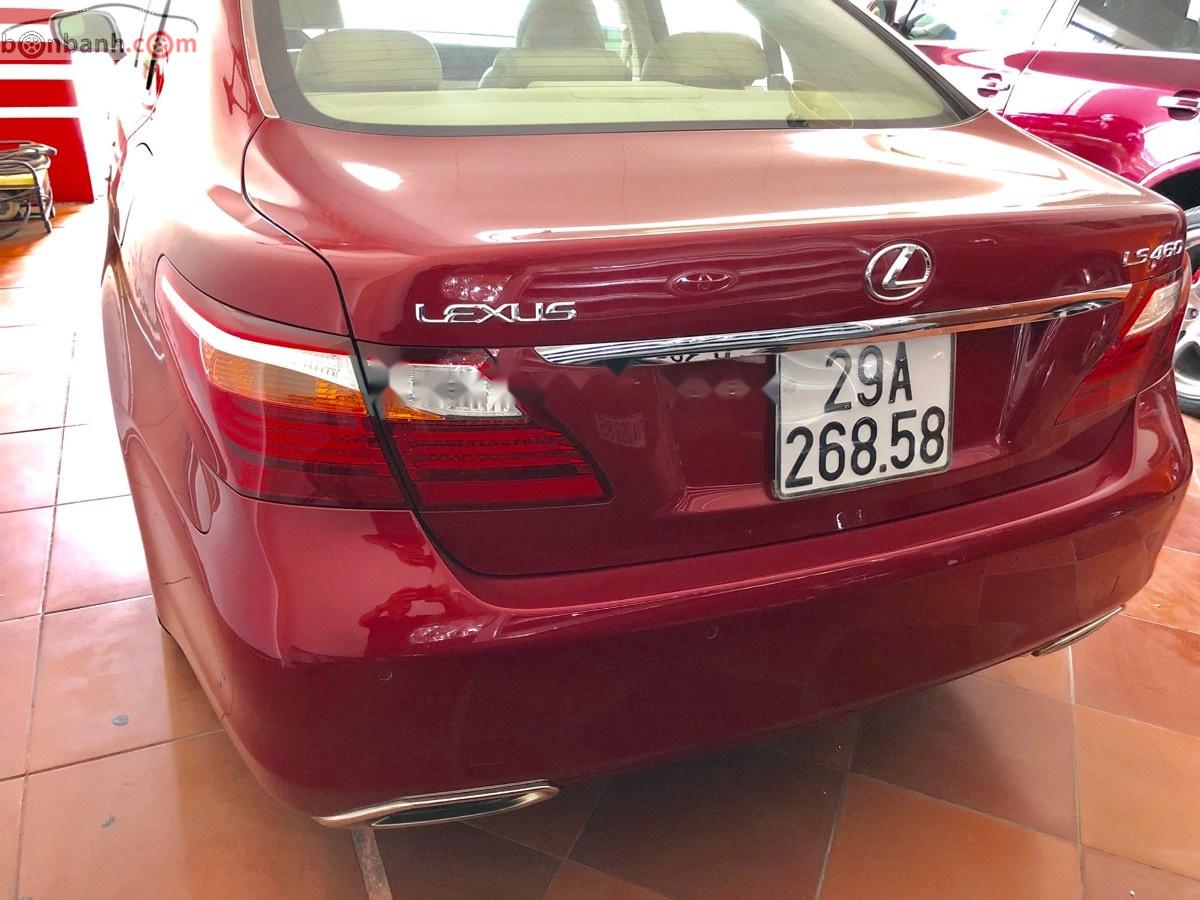 Lexus LS 460 AWD 2010 - Bán Lexus LS 460 AWD sản xuất năm 2010, màu đỏ, xe nhập