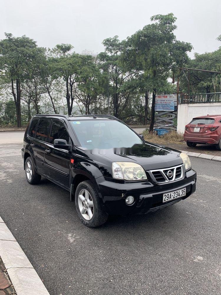 Nissan X trail 2003 - Cần bán Nissan X trail năm 2003, màu đen, nhập khẩu nguyên chiếc số sàn giá cạnh tranh