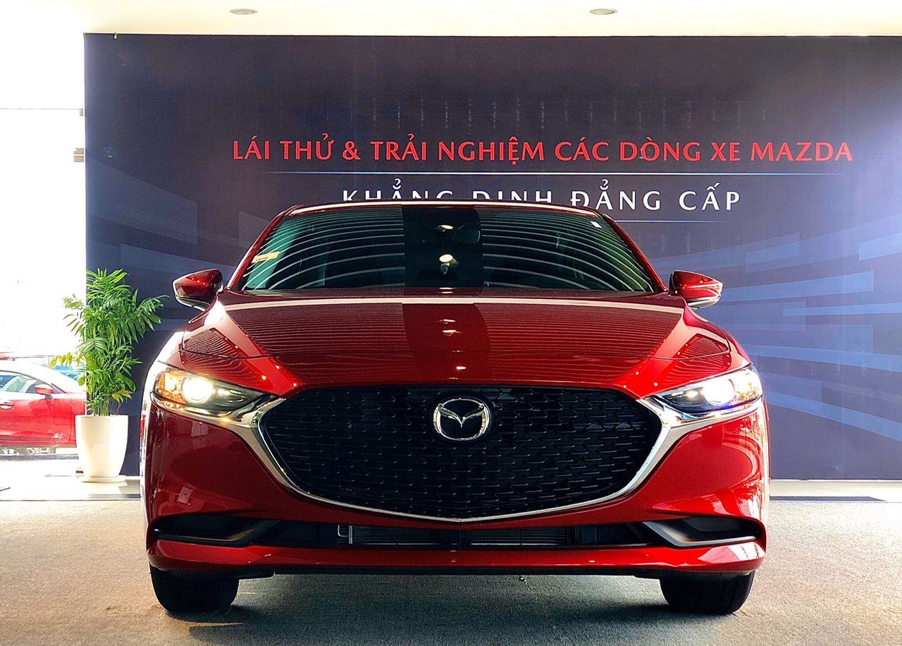 Mazda 3 1.5L Luxury 2019 - Mazda Đà Nẵng - Bán xe Mazda 3 1.5L Luxury đời 2020, màu đỏ