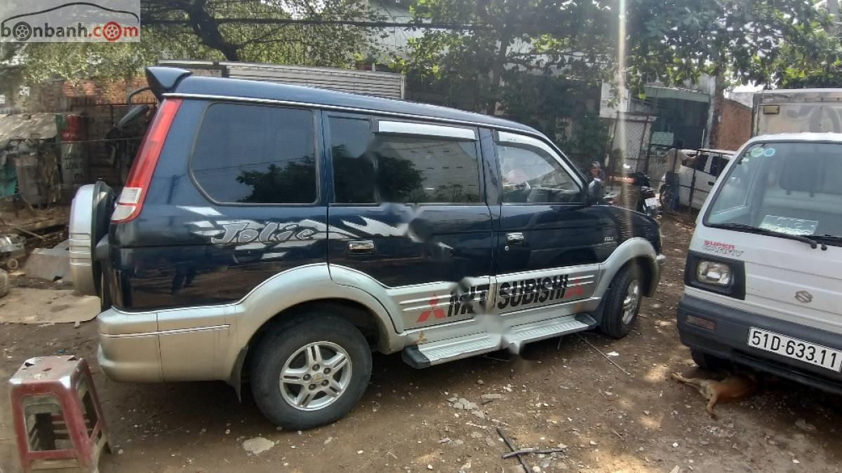 Mitsubishi Jolie SS 2.0 2002 - Cần bán gấp Mitsubishi Jolie SS 2.0 2002, màu xanh lam