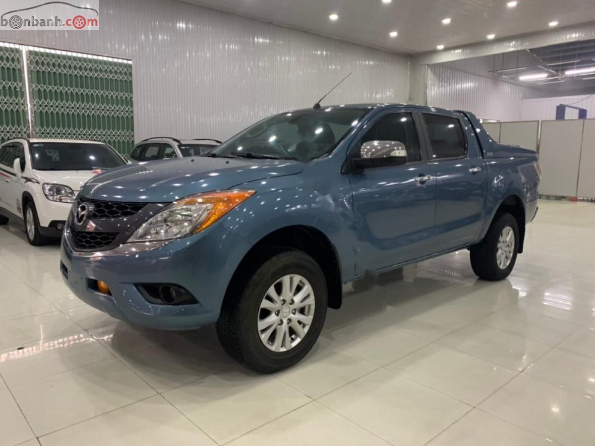 Mazda BT 50 3.2AT 2014 - Bán ô tô Mazda BT 50 3.2AT năm sản xuất 2014, màu xanh lam, xe nhập