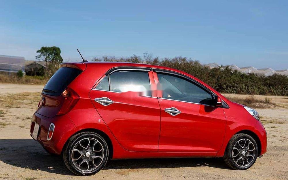 Kia Picanto  S 2014 - Bán ô tô Kia Picanto S đời 2014, màu đỏ số tự động