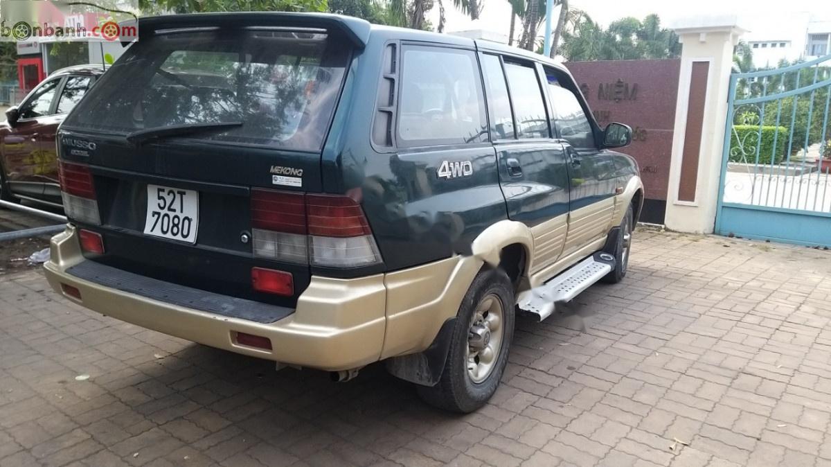 Ssangyong Musso 2.8 mt 1998 - Bán Ssangyong Musso 2.8 MT 1998, màu xanh lam, nhập khẩu