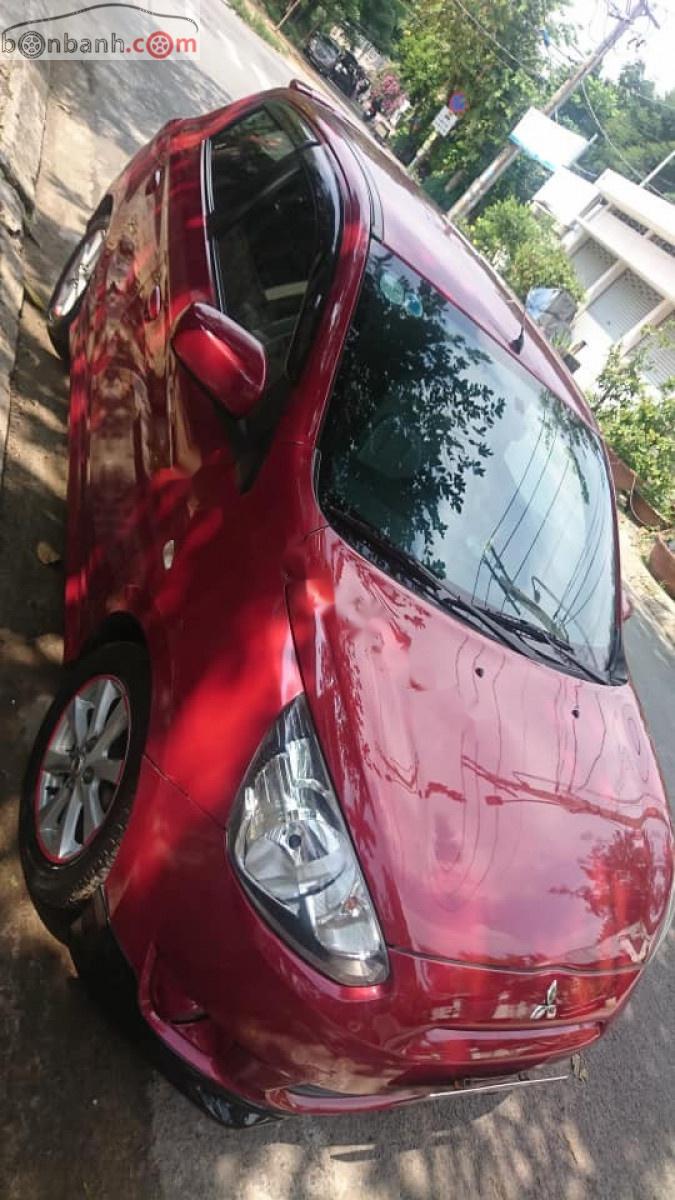 Mitsubishi Mirage 2014 - Bán Mitsubishi Mirage đời 2014, màu đỏ, nhập khẩu