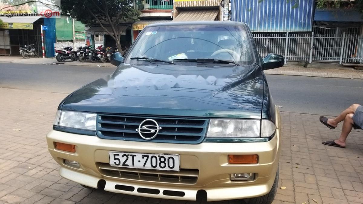 Ssangyong Musso 2.8 mt 1998 - Bán Ssangyong Musso 2.8 MT 1998, màu xanh lam, nhập khẩu