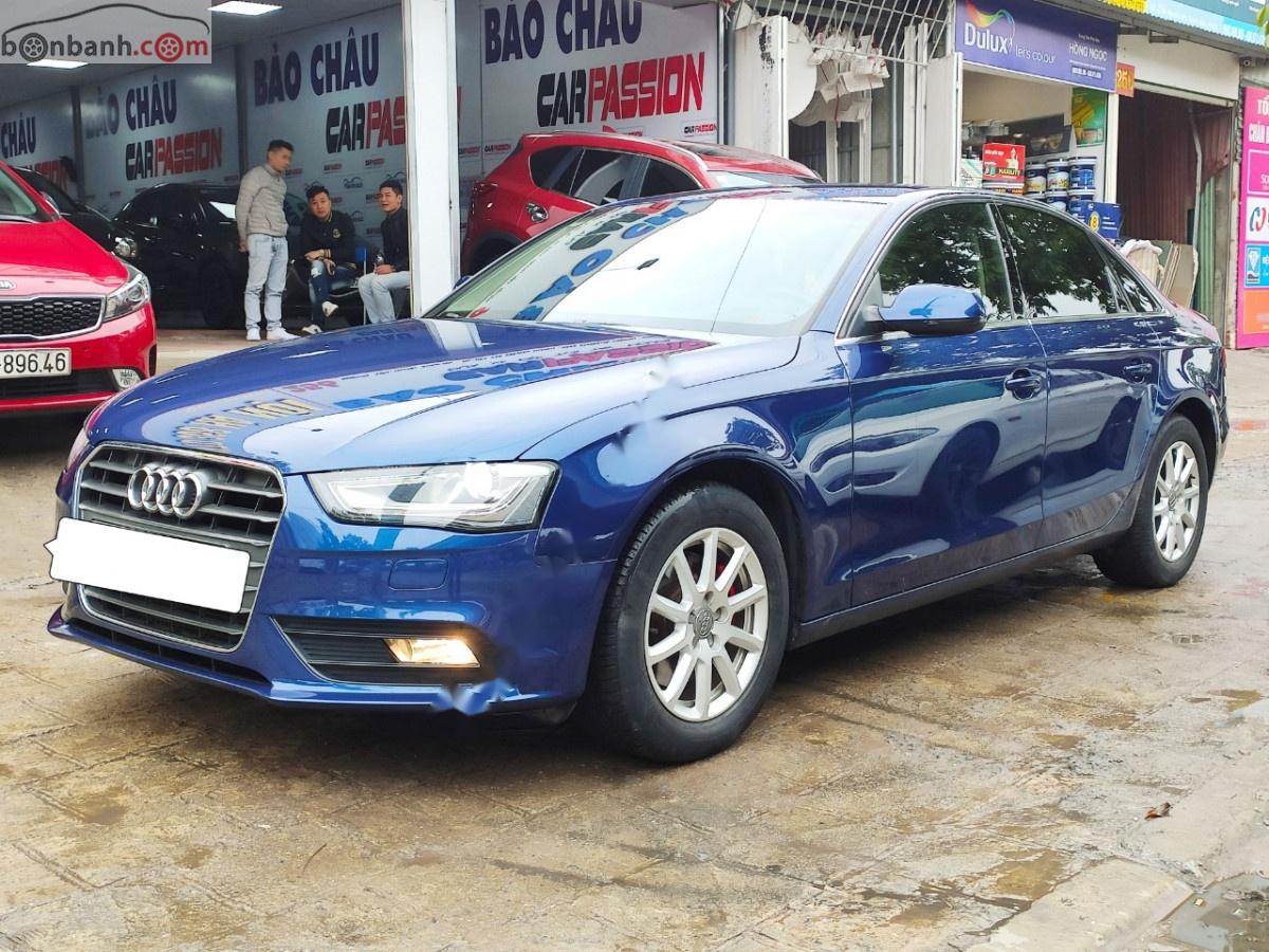 Audi A4 1.8 TFSI 2013 - Cần bán Audi A4 1.8 TFSI đời 2013, màu xanh lam, nhập khẩu nguyên chiếc  