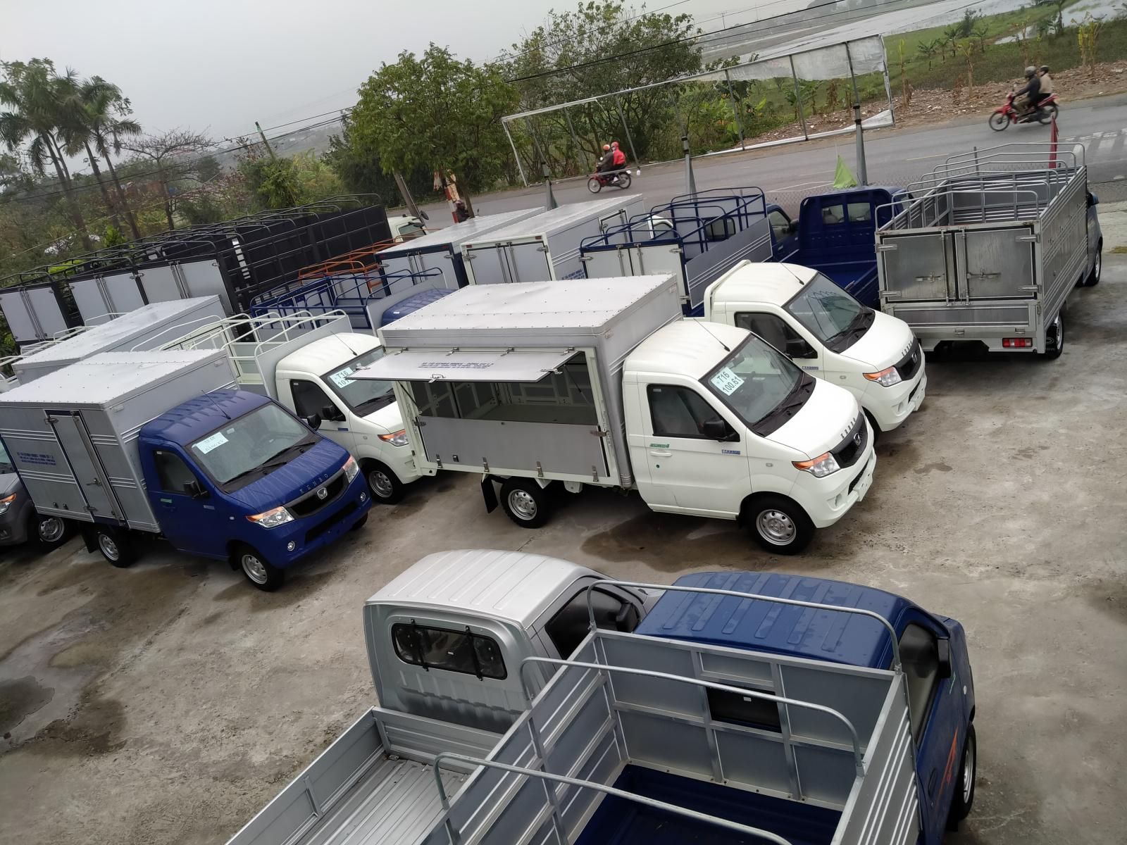 Xe tải 500kg - dưới 1 tấn 2018 - Xe bán tải (Van) Kenbo 2 chỗ 950 kg tại Thái Bình