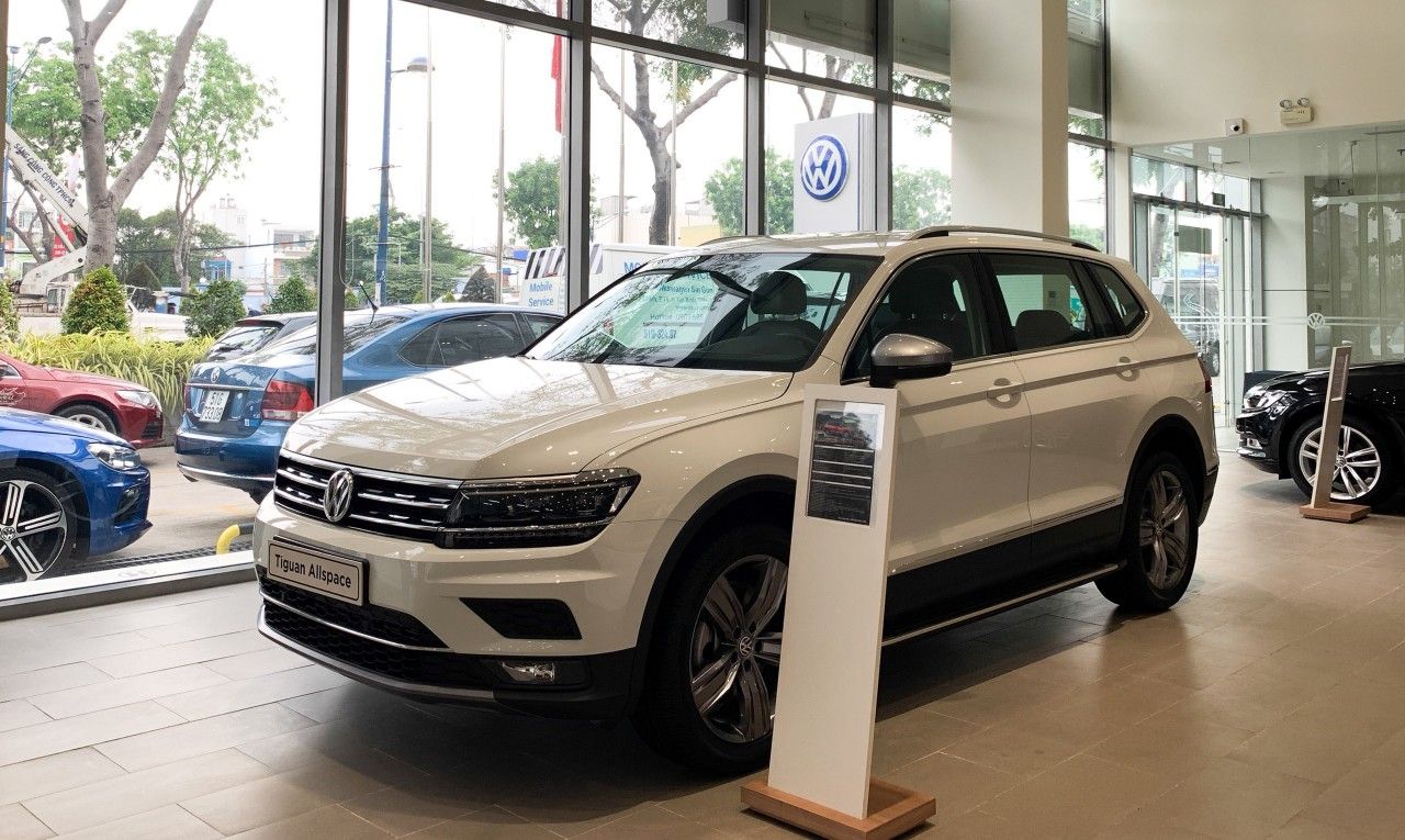 Volkswagen Tiguan   2018 - Hỗ trợ giao xe nhanh toàn quốc chiếc xe Volkswagen Tiguan Allspace, đời 2019, nhập khẩu nguyên chiếc