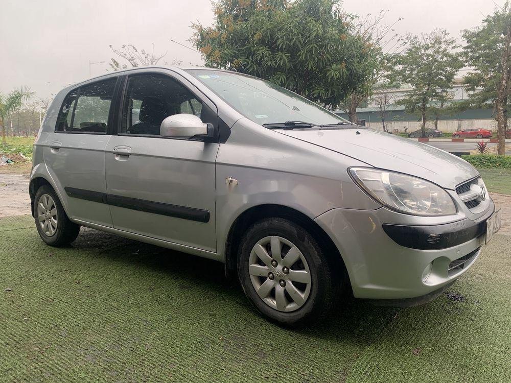 Hyundai Getz     AT 2008 - Cần bán Hyundai Getz AT năm sản xuất 2008, màu bạc, nhập khẩu giá cạnh tranh