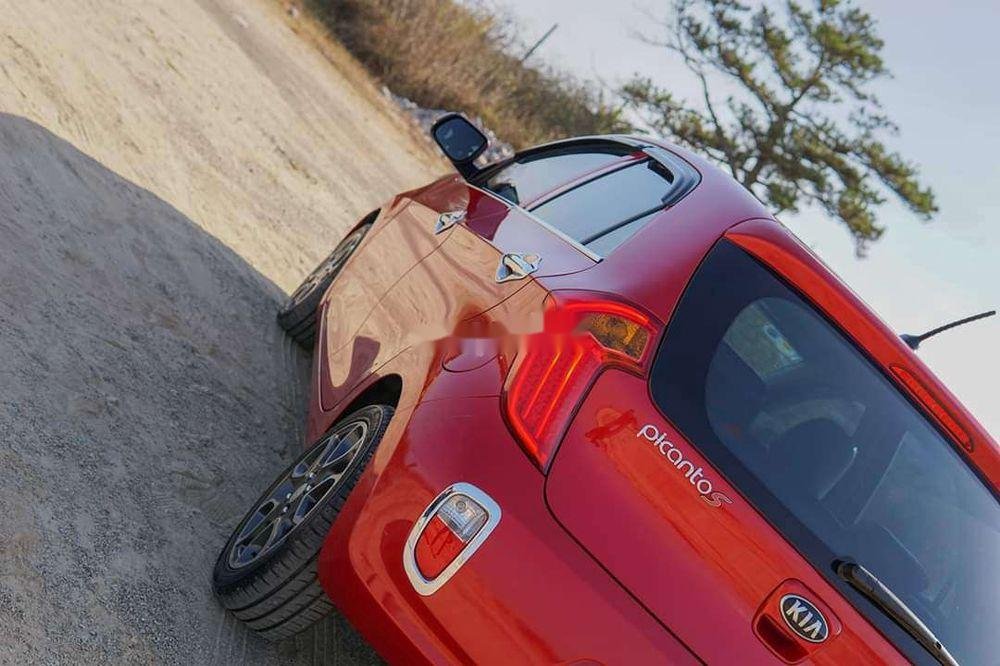 Kia Picanto  S 2014 - Bán ô tô Kia Picanto S đời 2014, màu đỏ số tự động