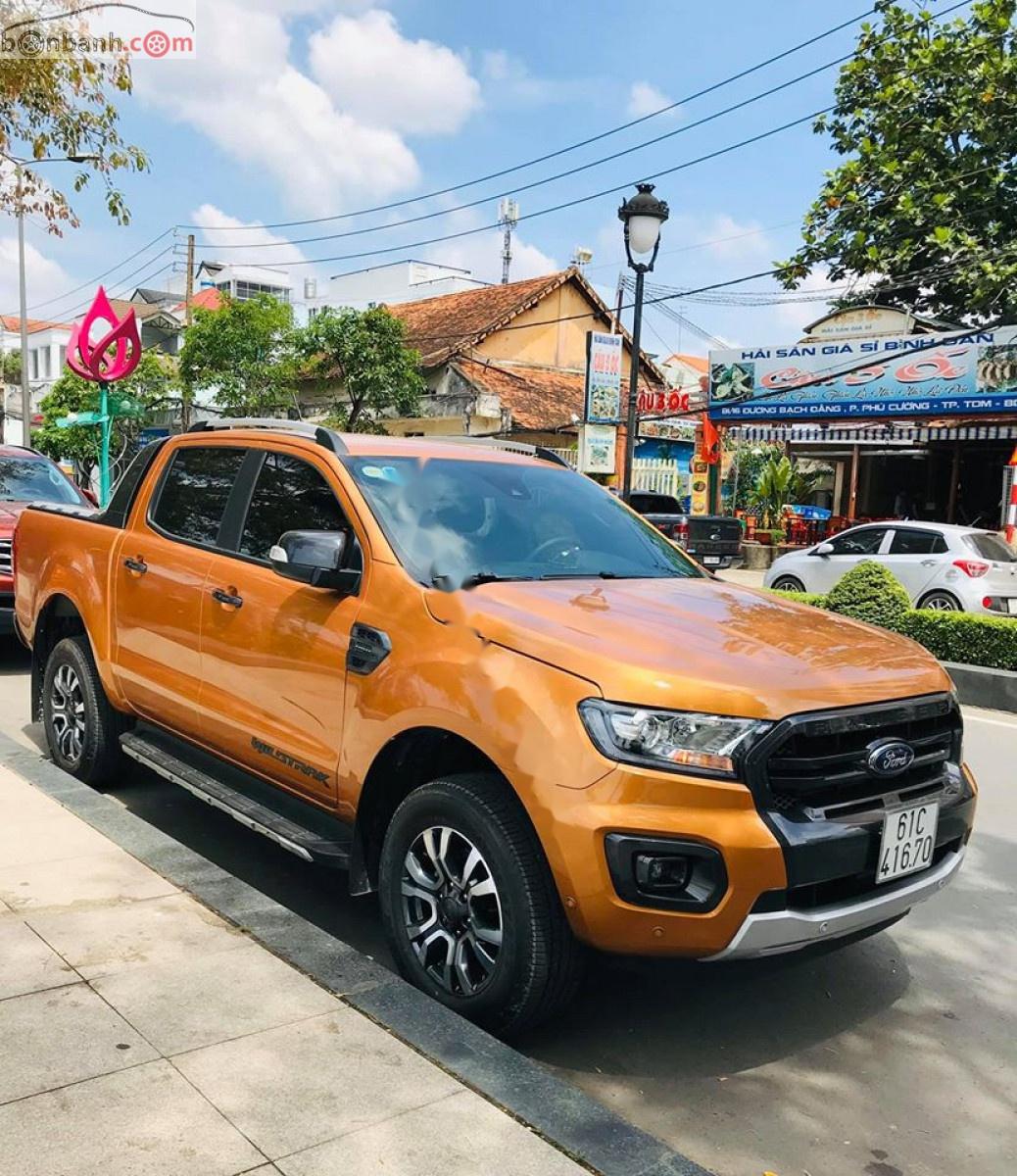 Ford Ranger 2019 - Bán Ford Ranger sản xuất 2019, màu nâu, xe nhập, 800tr