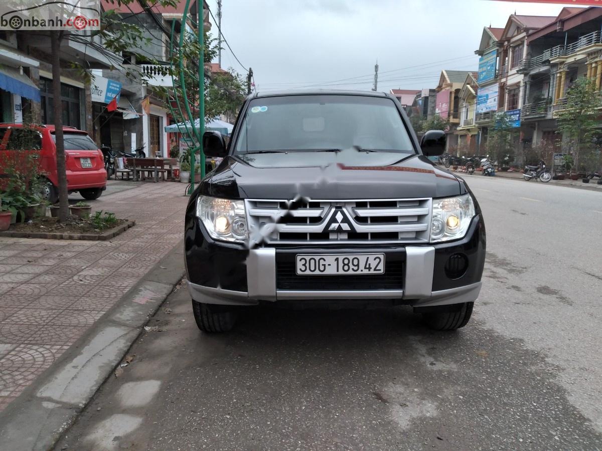 Mitsubishi Pajero 2008 - Bán Mitsubishi Pajero sản xuất 2008, màu đen, nhập khẩu nhật bản số sàn giá cạnh tranh