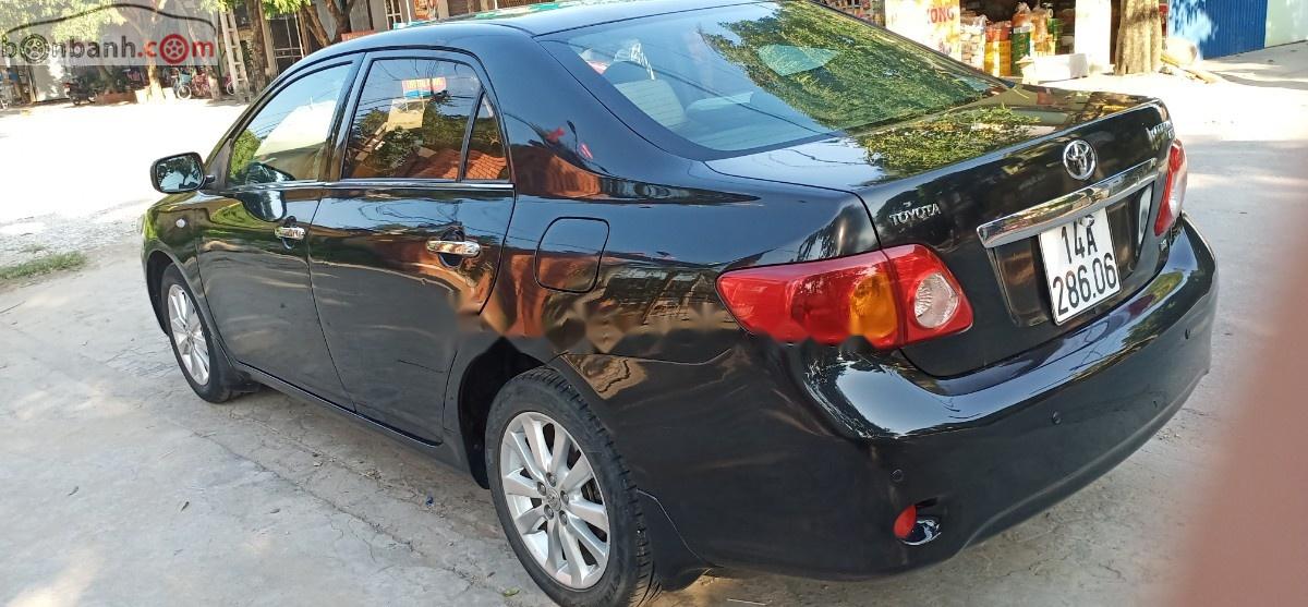 Toyota Corolla 2008 - Cần bán lại xe Toyota Corolla GLi 1.8 AT năm sản xuất 2008, màu đen, xe nhập, giá chỉ 390 triệu