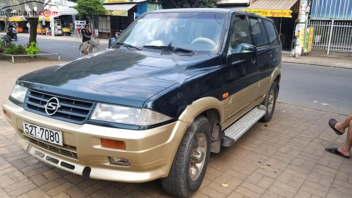 Ssangyong Musso 2.8 mt 1998 - Bán Ssangyong Musso 2.8 MT 1998, màu xanh lam, nhập khẩu