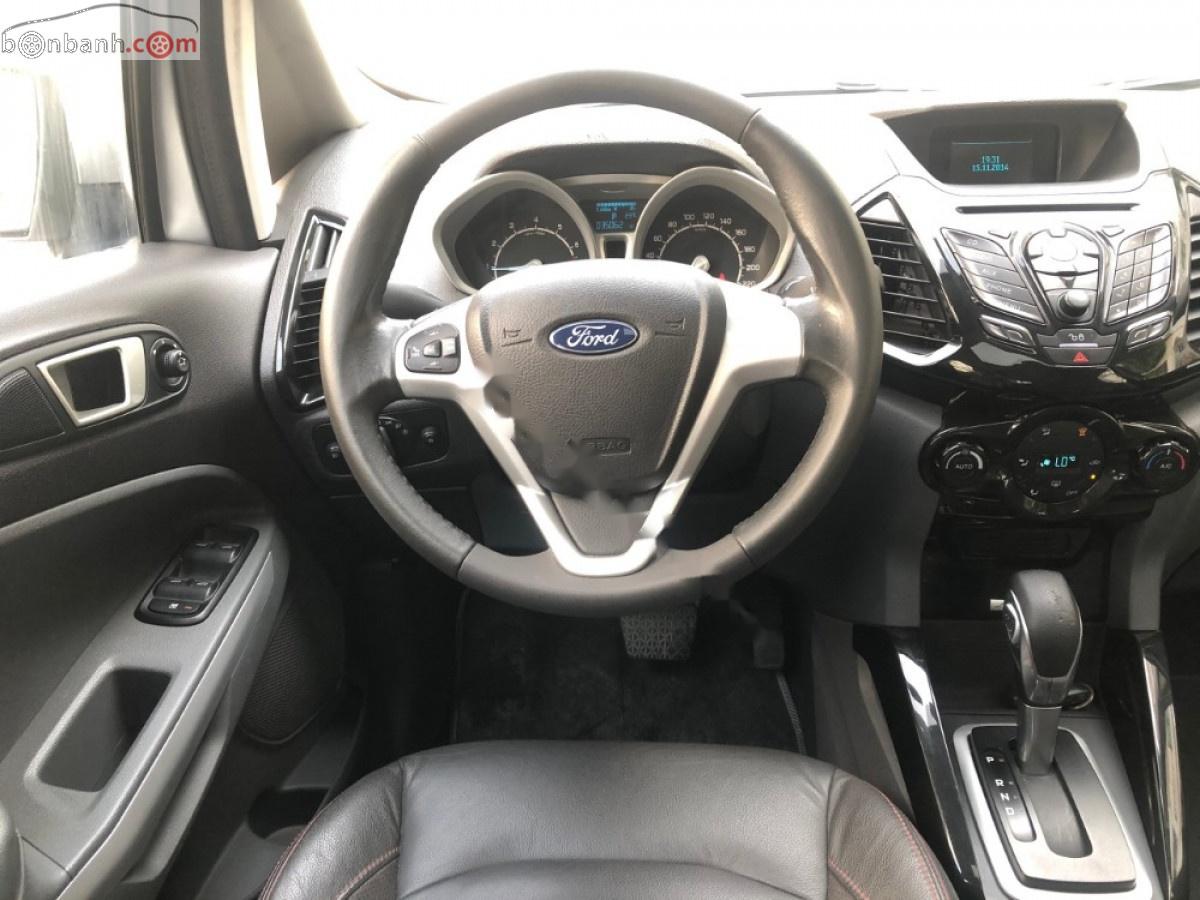 Ford EcoSport Titanium 1.5L AT 2017 - Bán Ford EcoSport Titanium 1.5L AT sản xuất 2017, màu bạc xe gia đình, 485tr